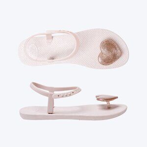 ZHOELALA – Sandals Comfort "BIG LOVE" • Soft Snow